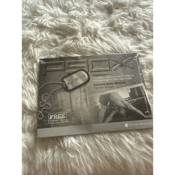 SEALED P90X ONE ON ONE BONUS WORKOUT - Picture 1 of 2